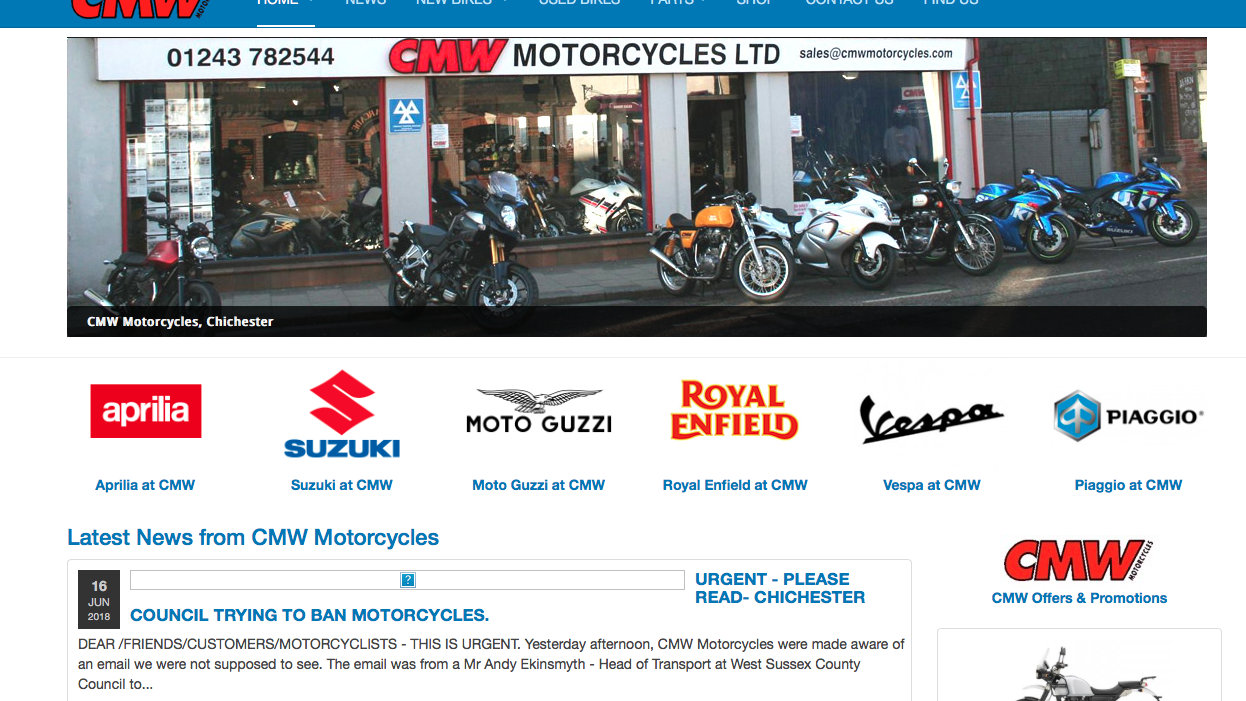 CMW motorcycles